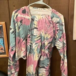 Tie Dye 2 Piece Sweater